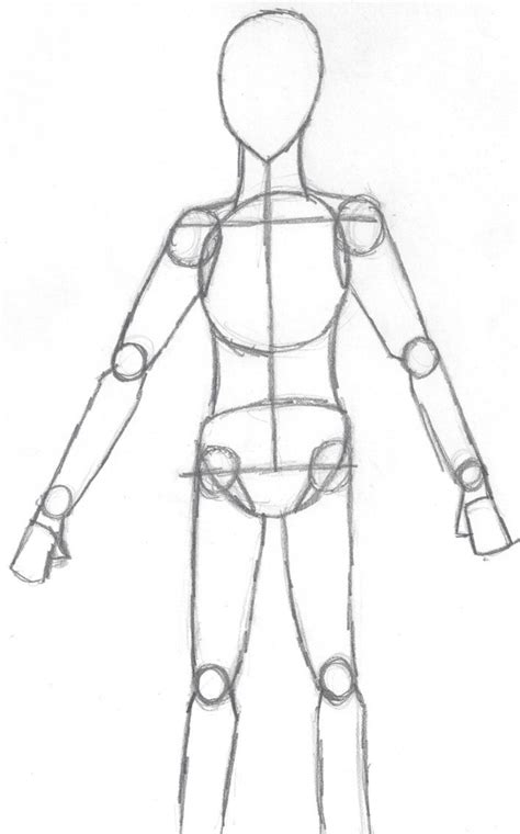 Easy Draw Human Body