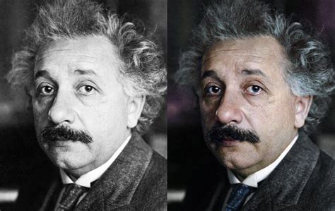 Rare Colorized Photos Of Young Einstein The Genius Born On 42 Off