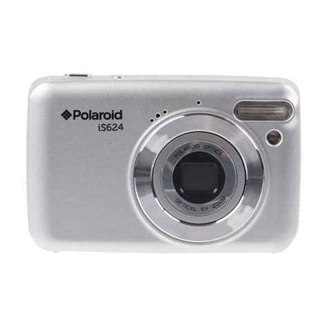 Polaroid Is624 Sil 16mp 6x Optical Zoom Digital Camera Silver