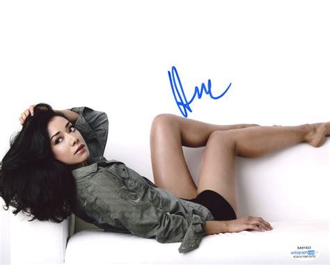 Aimee Garcia Lucifer Signed Autograph 8x10 Photo Acoa Outlaw Hobbies Authentic Autographs