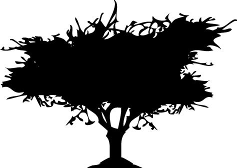 Download Trees Silhouette Vector Graphics Full Size Png Image Pngkit