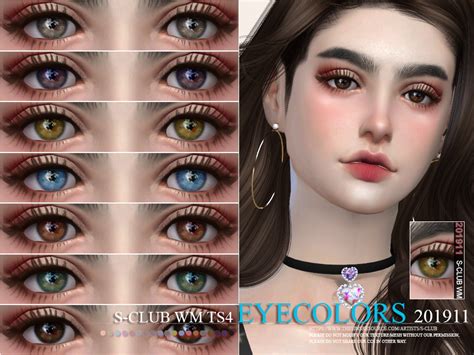 The Sims Resource S Club Wm Ts4 Eyecolors 201911