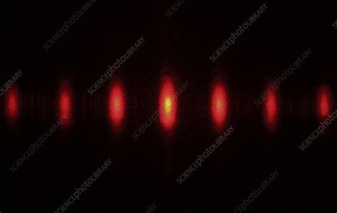 Laser Split By Diffraction Grating 1 Of Stock Image C0094592
