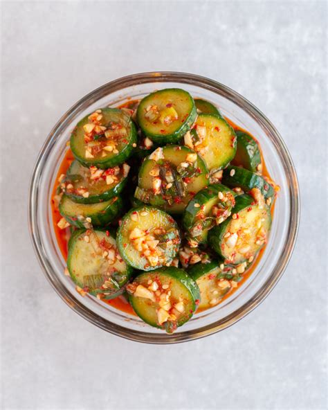 spicy asian cucumber salad tiffany angela