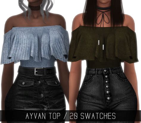 Simpliciaty Sims 4 Clothing Sims 4 Mods Clothes Sims 4 Dresses