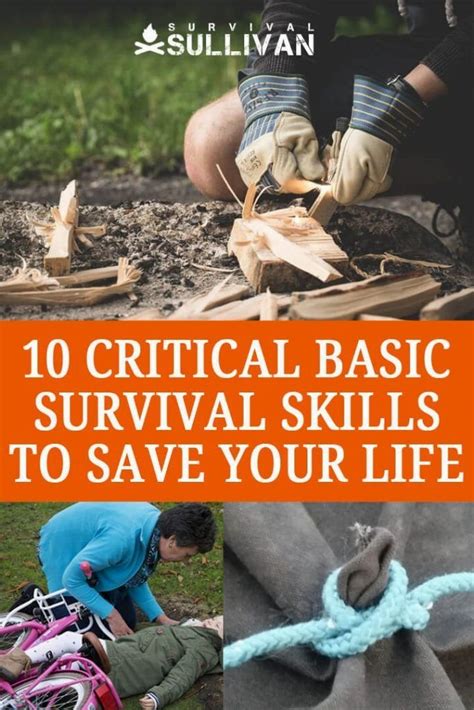 10 Critical Basic Survival Skills To Save Your Life Survival Sullivan