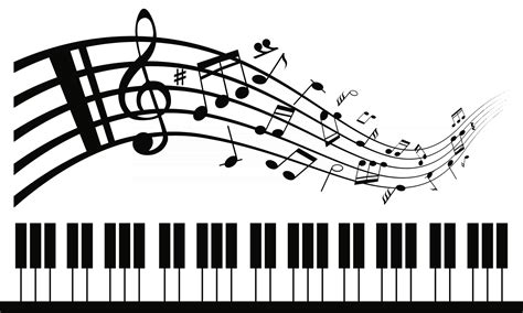 Piano Notes Vector Art Icons And Graphics For Free Download