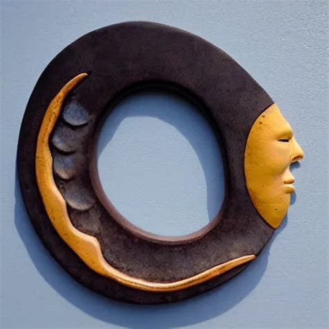 Anthropomorphic Crescent Moon Sculpture Crescent Moon Stable