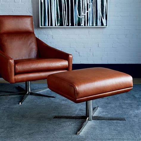 Find leather chair ottoman from a vast selection of furniture. Austin Leather Ottoman | west elm Canada in 2020 | Leather ...