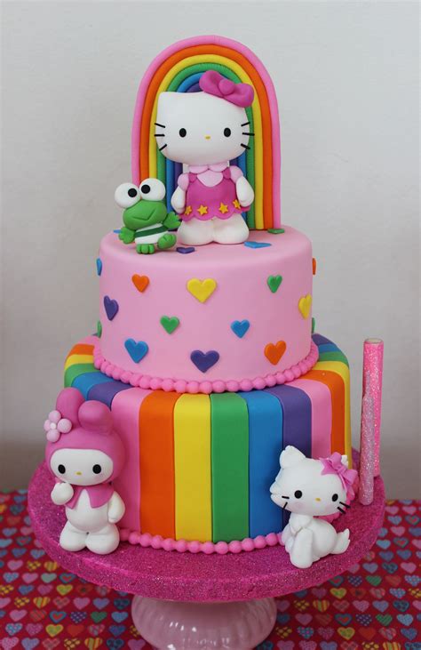 Hello Kity Cake Hello Kitty Birthday Cake Hello Kitty Birthday Party