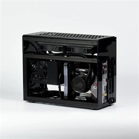 Geeek A60 Plus V2 Mini Itx Case With Pci Riser Aio Cooling Computers