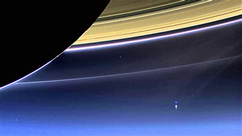 Cassini Earth And Saturn The Day Earth Smiled Youtube