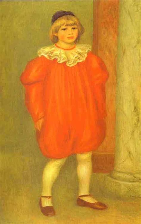 The Clown Claude Renoir 1909