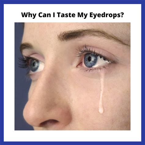 Why Can I Taste My Eyedrops Nanodropper