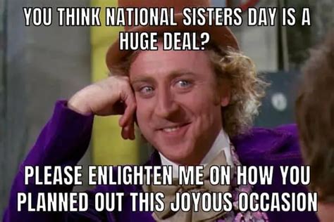 15 National Sisters Day Memes To Troll Your Sis In 2023