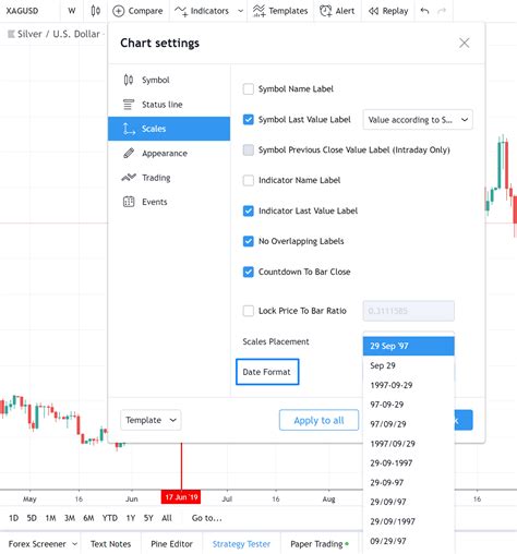 How Do I Change The Date Format — Tradingview