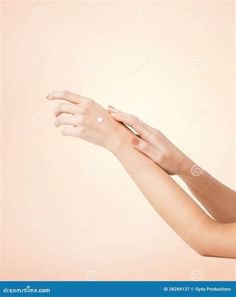 Female Soft Skin Hands Stock Image Image Of Female Natural 38284137