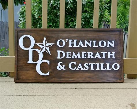 Carved Wood Business Sign Advertising Outdoor Signage Etsy Wood