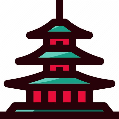 Architecture Building Japan Landmark Pagoda Religion Worship Icon
