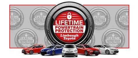 Lifetime Powertrain Protection Warranty Limbaugh Toyota