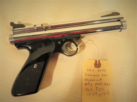 Crosman Chrome Medalist Co Pellet Pistol Sku Baker Airguns