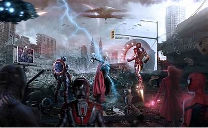 Avengers Endgame 4k Assemble Wallpapers America Iron
