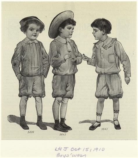 Costume 1910s Children New York Public Library Picture