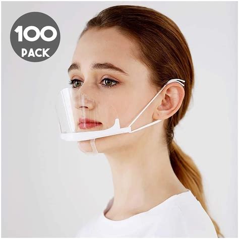 100 Pack Chef Plastic Disposable Restaurant Servant Anti Fog Plastic