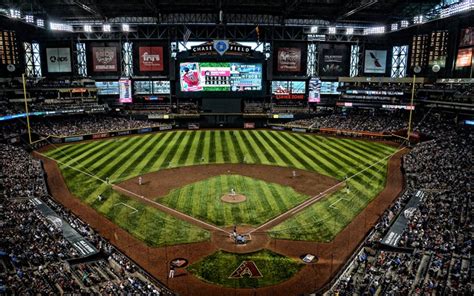 Download Wallpapers Chase Field Bank One Ballpark Arizona