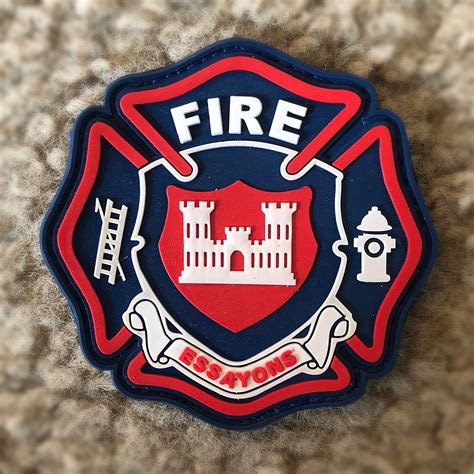 Us Army Firefighter Pvc Morale Patch 12m — Wiener Tactical