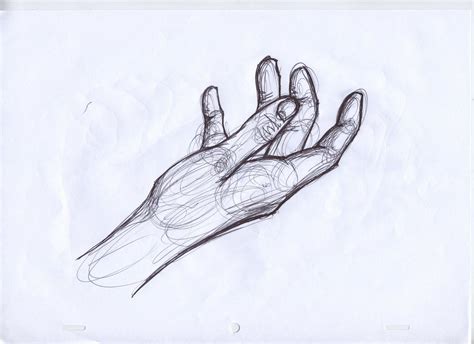 Quickly Do This Kind Of Drawing With Pen Hand Reaching Out Drawing How To Draw Hands Hand Sketch