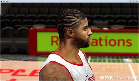 Paul George Cyberface Braid Hair And Body Model By Mr Lou For K