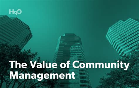 Community Management And Value In The Workplace Hqo