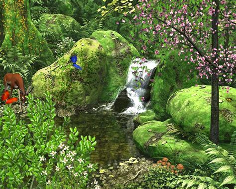 3d Animated Nature Wallpaper Desktop 3d Animated Natu