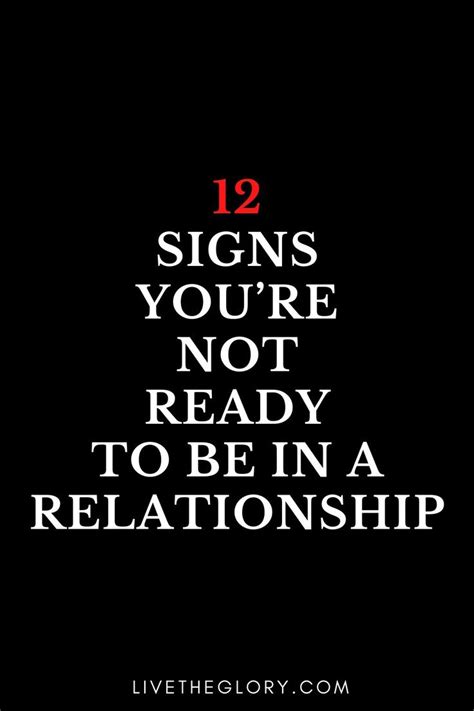 12 signs you re not ready to be in a relationship single forever quotes stay single quotes