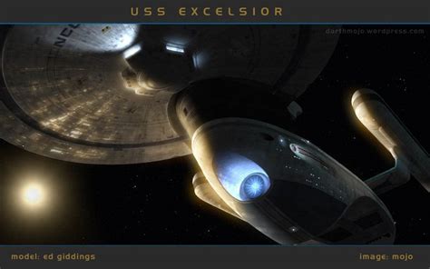 Starfleet Ships • Uss Excelsior Wallpaper Darth Mojo Star Trek