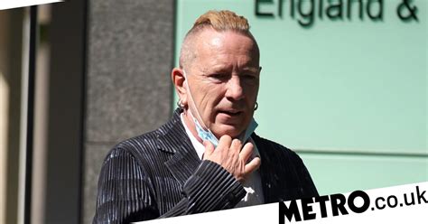John Lydon Arrives At High Court Amid Battle With Fellow Sex Pistols