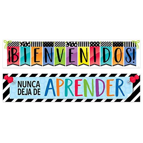 Creative Teaching Press Bold And Bright Bienvenidos Spanish Banner 2