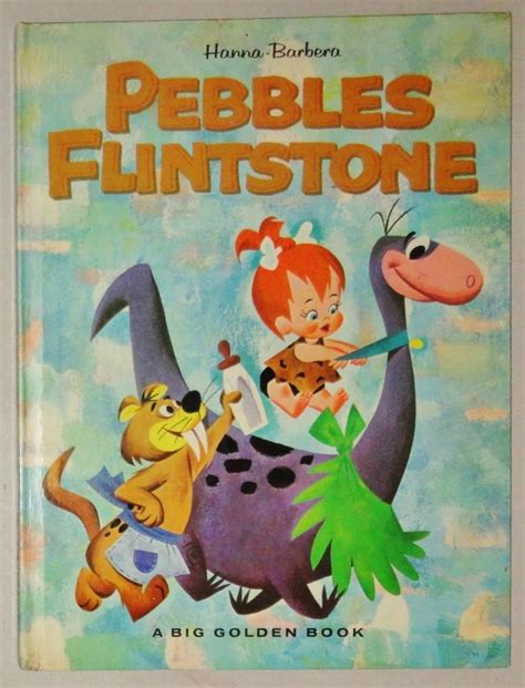 Hanna Barbera Pebbles Flintstone A Big Golden Book By Lewis Jean
