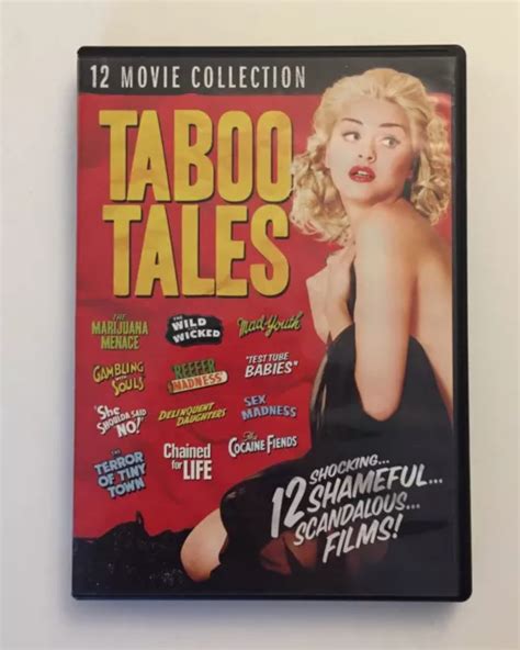 TABOO TALES 12 Movie Collection DVD 1930 S 50 S Exploitation Drug