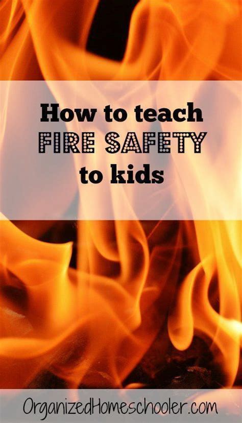 Teaching Fire Safety To Kids Is An Important Part Of Emergency