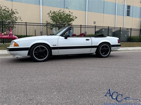 1991 Ford Foxbody Lx Convertible Adventure Classic Cars Inc