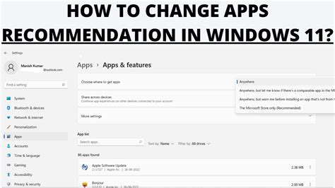 How To Change Apps Recommendation In Windows 11 Basics Of