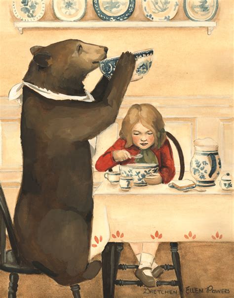 Goldilocks And The Three Bears Someones Been Eating My Porridge