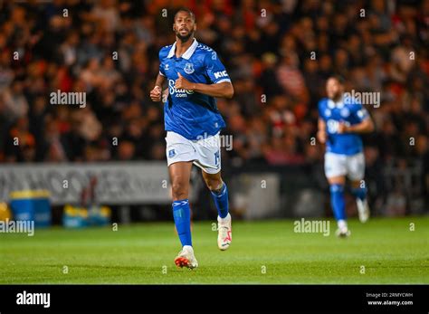 Beto 14 Of Everton During The Carabao Cup Match Doncaster Rovers Vs