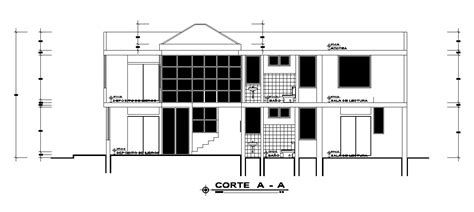 Small Home Section Details Are Given In This Cad File Download This 2d