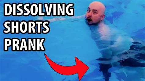 Dissolving Swim Shorts Prank Public Pool In Portugal Youtube