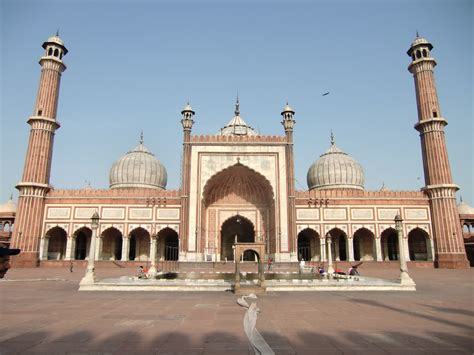 Islamic Pictures Jama Masjid Delhi India Greatest Mosque