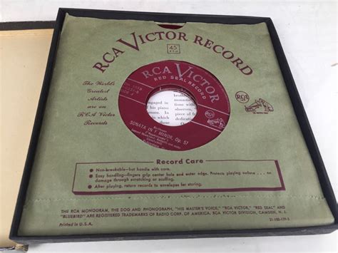 Huge Collection Of Classical Music Rca Victor Red Seal Records Box Sets 45rpm In Excellent Condition