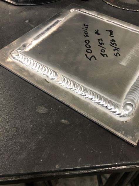 First Day Tig Welding Aluminum Ready To Start Practicing Vertical R